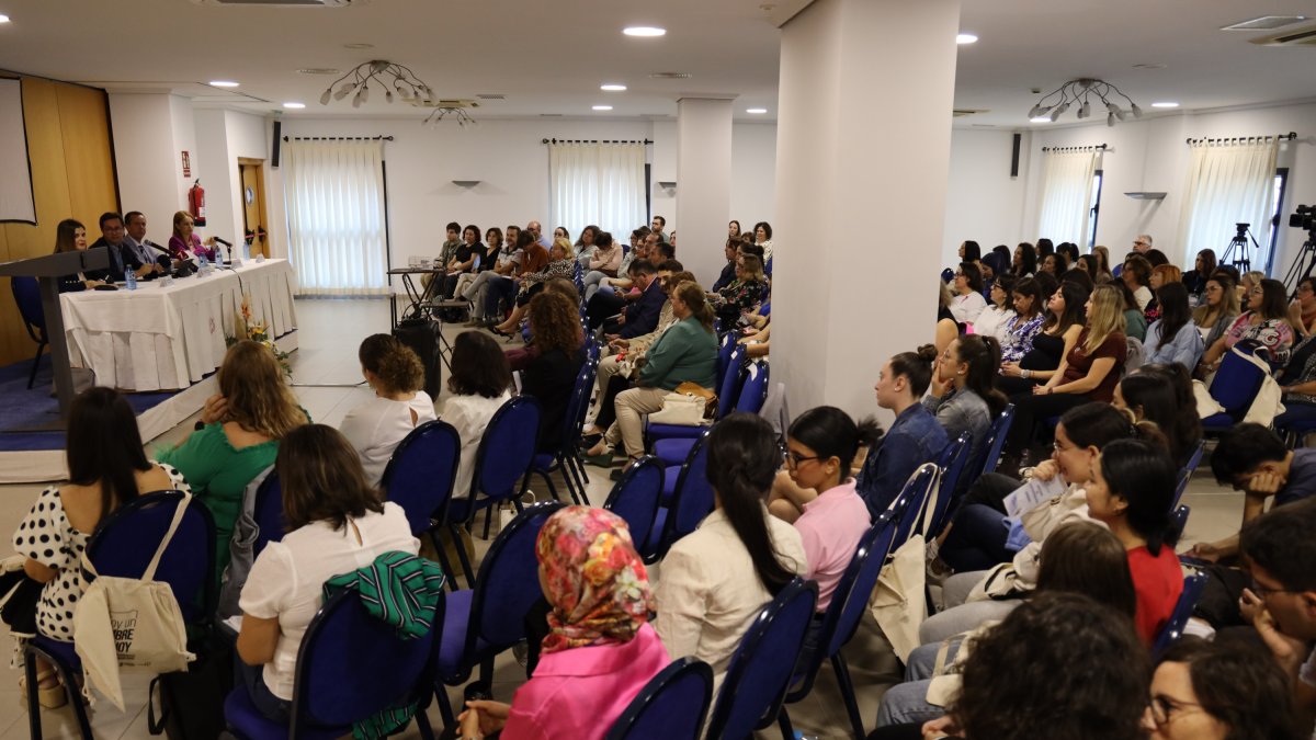 Acto de inauguración de las jornadas sobre corresponsabilidad en El Ejido.