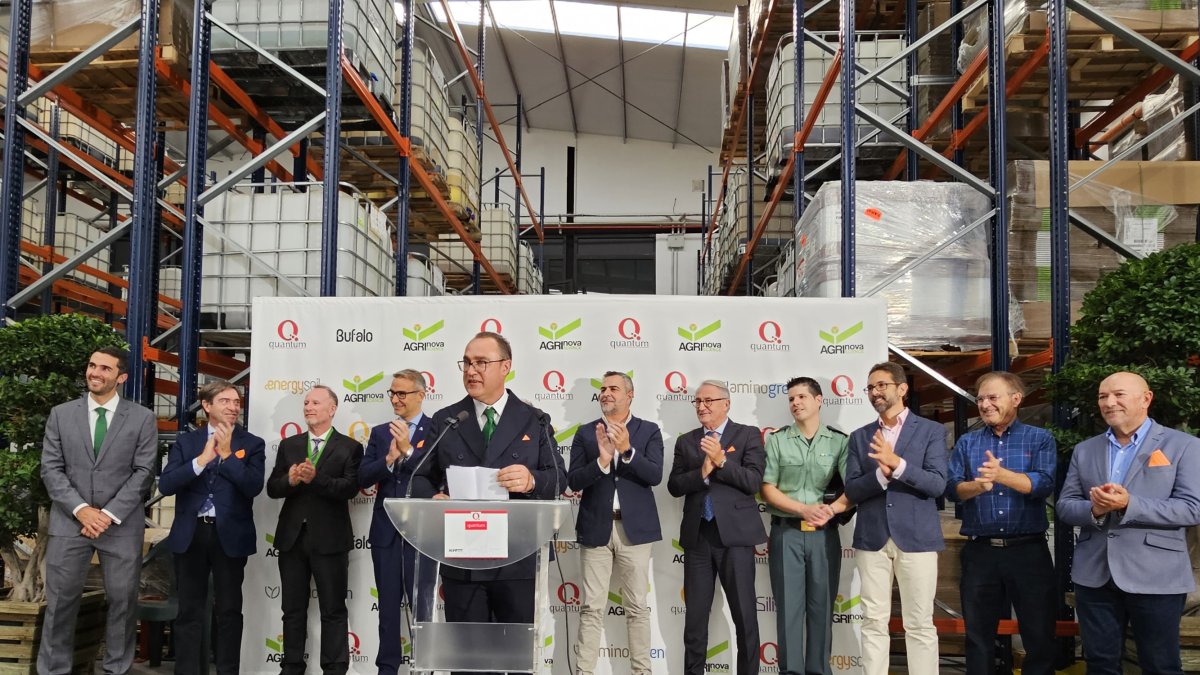 Rodrigo González se deshizo en agradecimientos al personal de la empresa, a las familias y a las empresas y profesionales que han hecho posible la