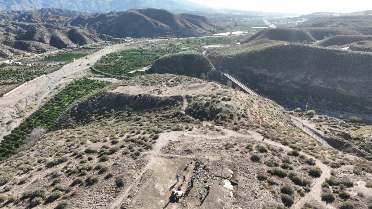 Excavaciones en Los Millares.
