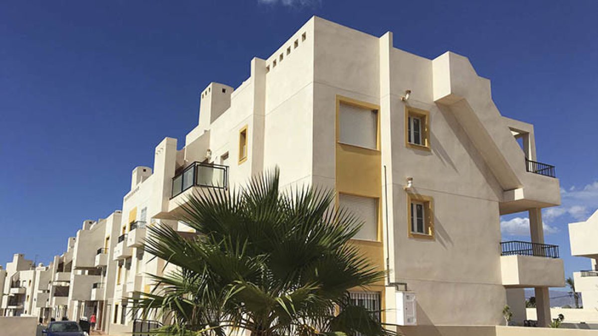 Casas de la urbanización El Toyo.