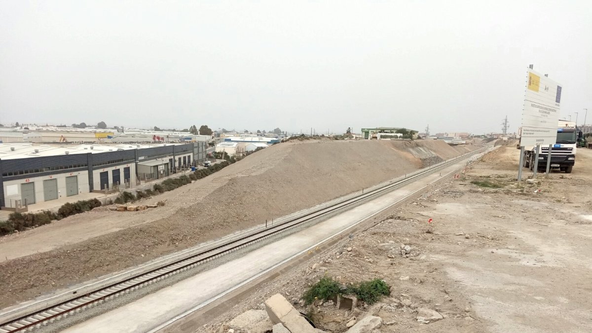 Obras de Adif en la capital almeriense.