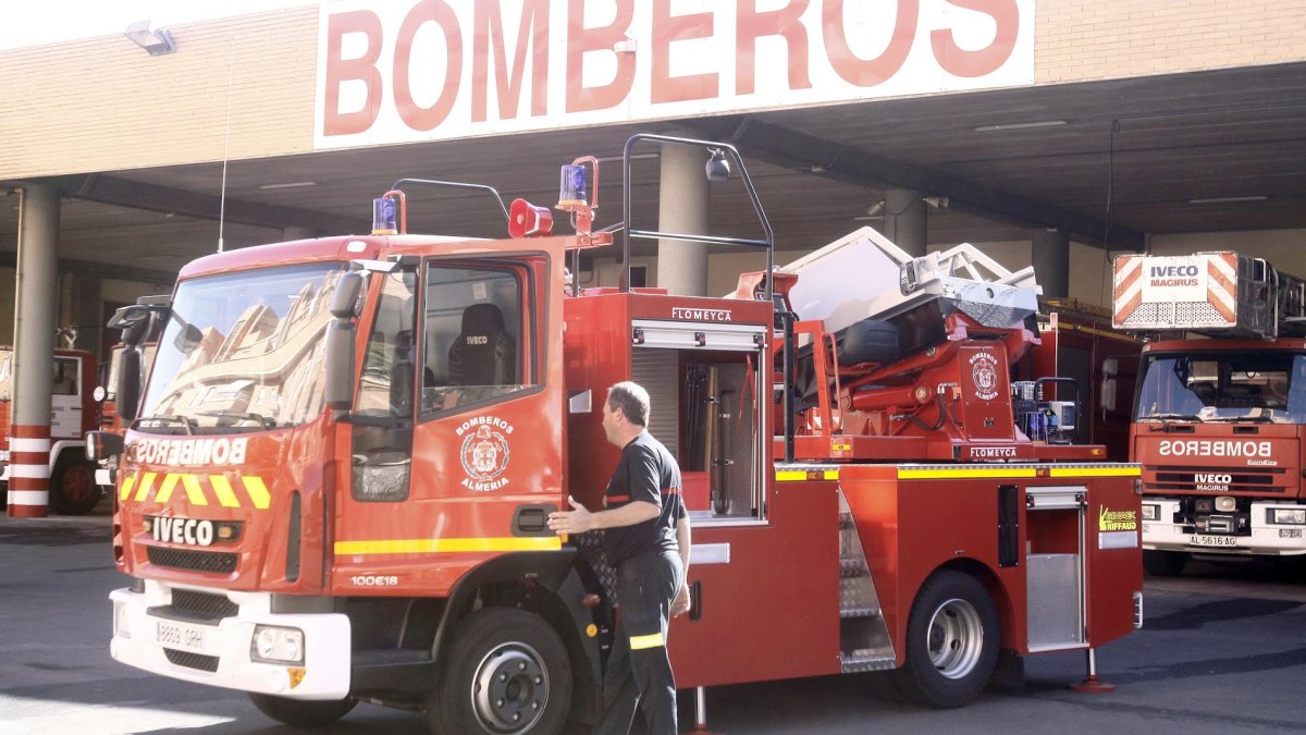 Imagen de archivo de Bomberos de Almería.