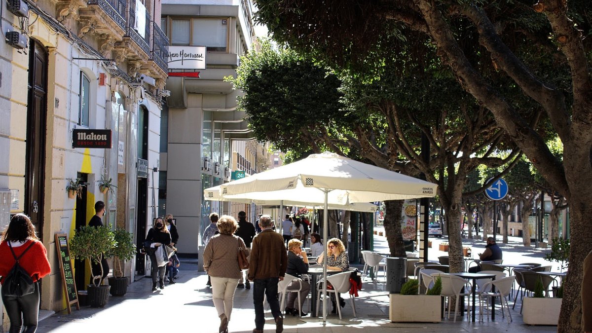Imagen de archivo del Paseo de Almería.