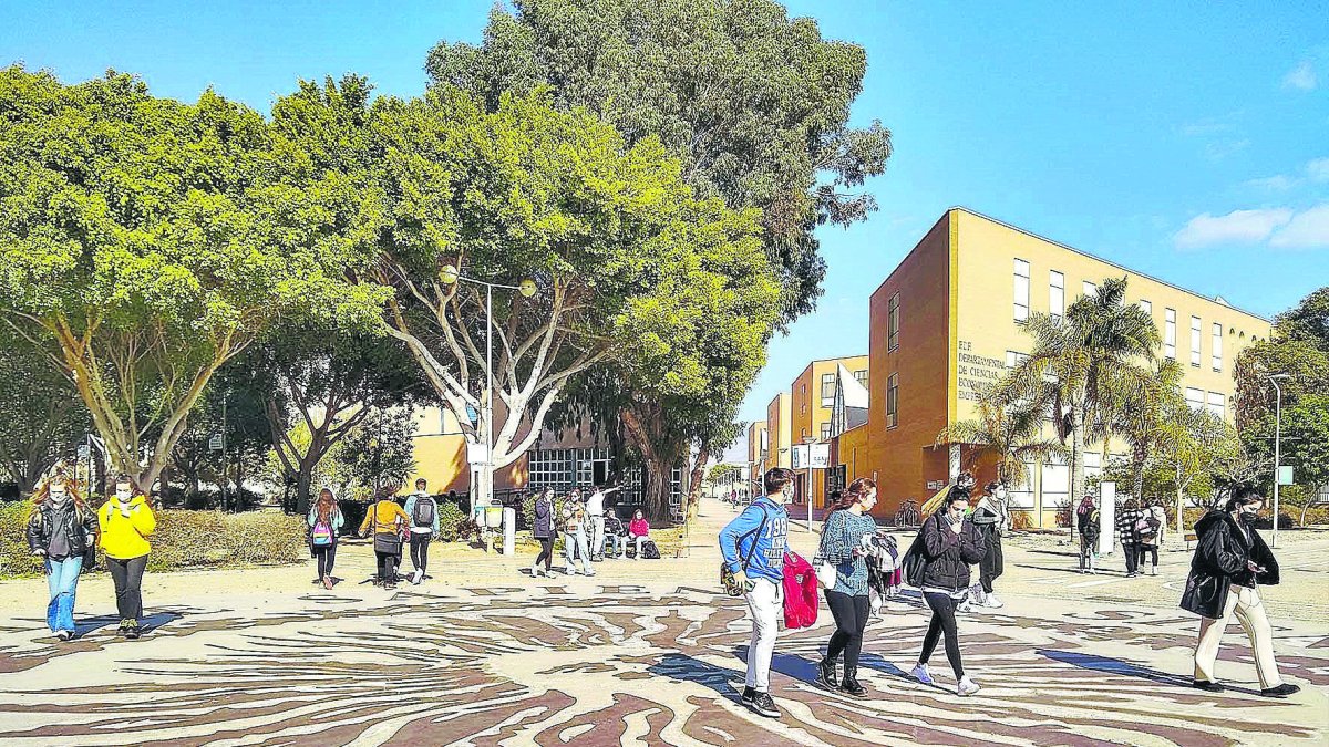 Campus de la Universidad de Almería.