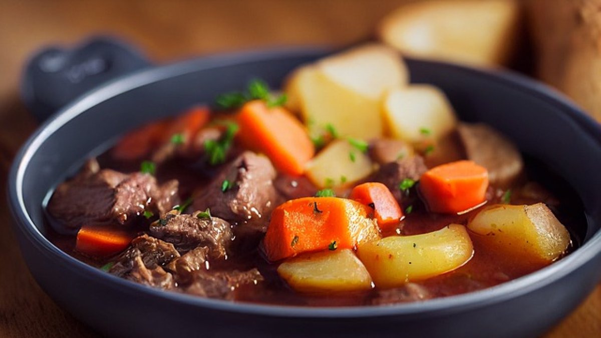 Estofado de ternera.