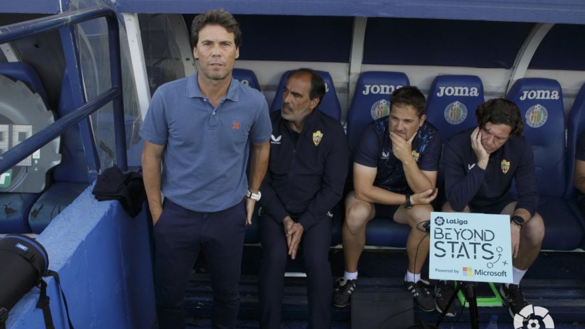 Rubi, aquel 26 de abril, el día que ganó el Almería en Getafe.