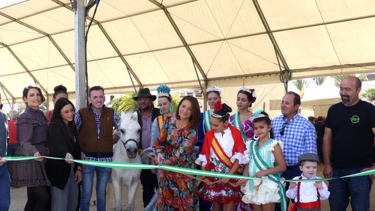 Imagen compartida por la regidora de esta pasada feria.