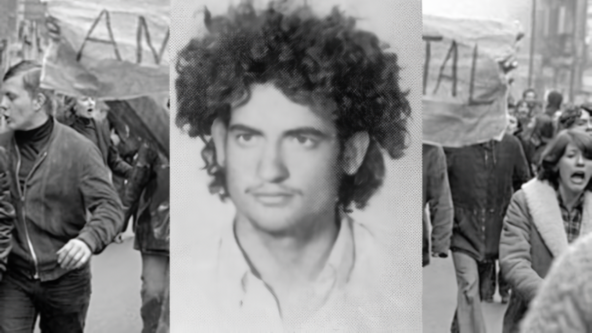 Arturo Ruiz, estudiante asesinado por los ultras de extrema derecha en 1977.