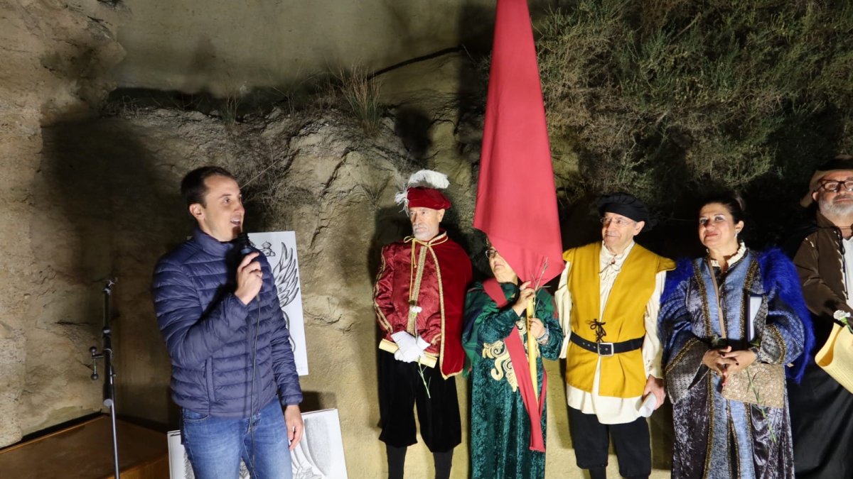 Alfonso García, alcalde de Vera en el acto conmemorativo de los 505 años del gran terremoto.