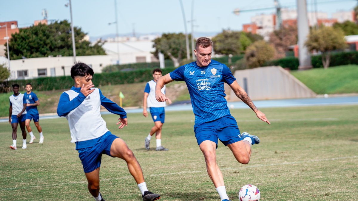 Milovanovic venía de jugar en Copa del Rey y entrar en la segunda parte contra el Alavés.