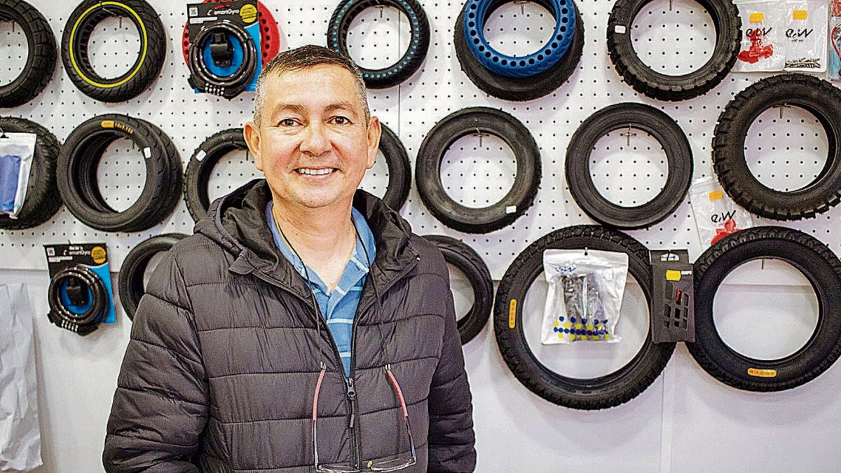 Efren llegó con su famlia a Almería hace un año.