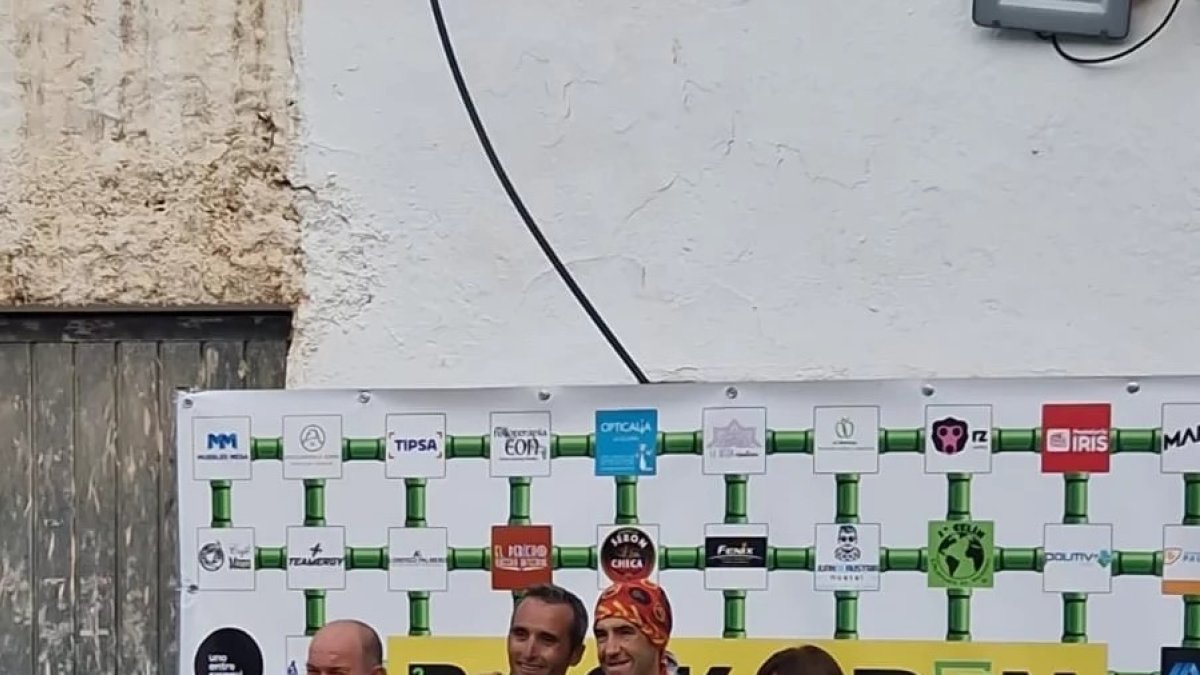 Francisco Martín y Rubén Fernández a la finalización del reto.