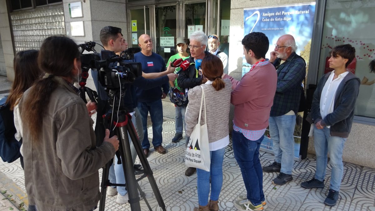 Anuncio de la presentación del recurso por parte de los grupos ecologistas