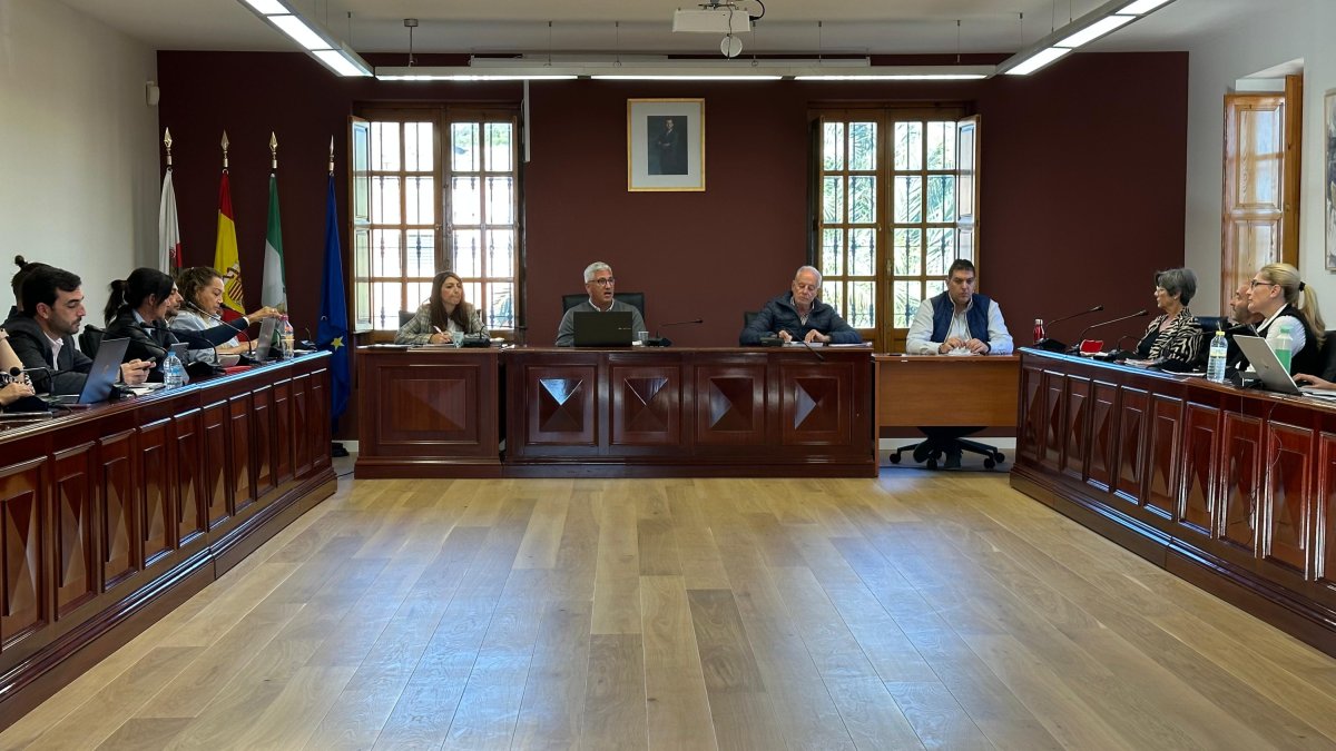 Pleno de Huércal de Almería.