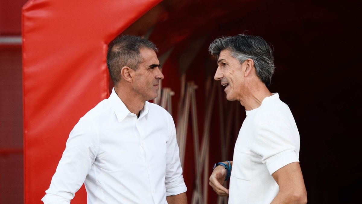 Garitano y Alguacil tienen una magnífica relación incluso más allá de los banquillos.