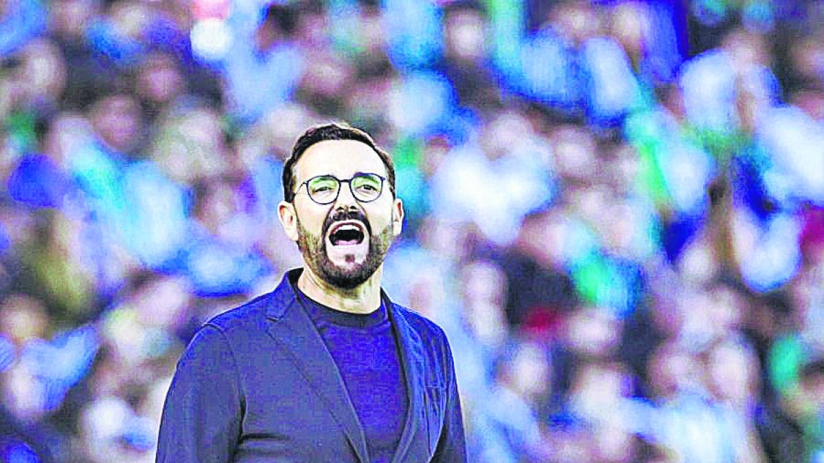 Bordalás, entrenador del Getafe.