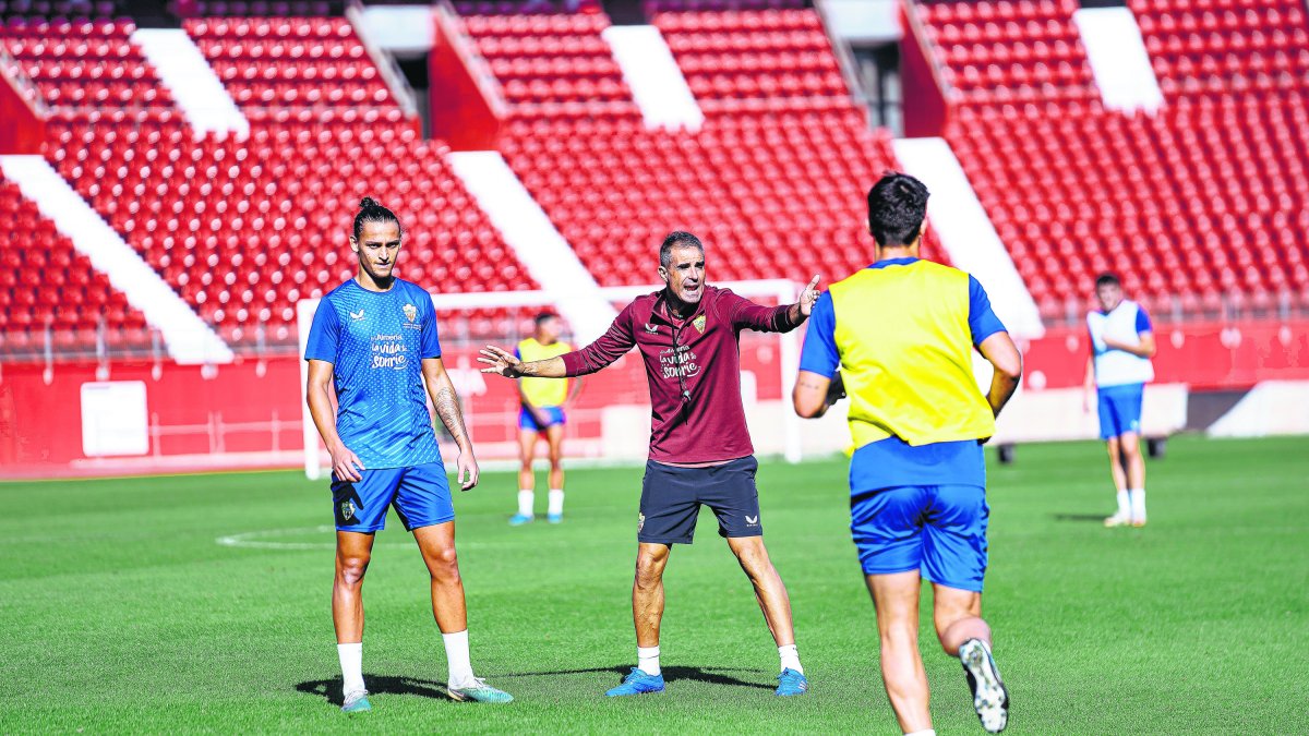 Garitano ha hablado con contundencia en la previa del partido en Getafe.
