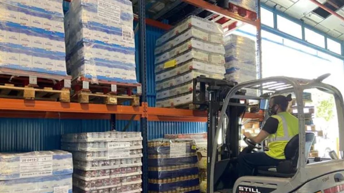 Imagen de archivo del Banco de Alimentos.