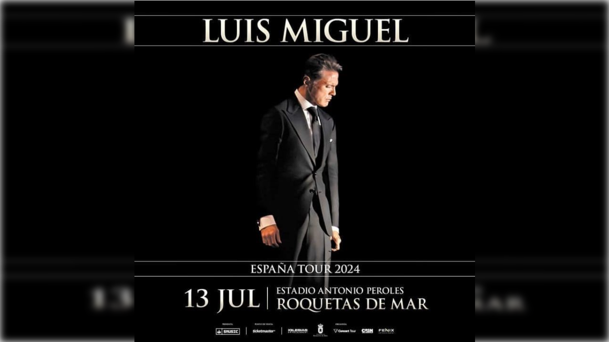 Roquetas de Mar es uno de puntos en los que Luis Miguel cantará en su gira española.