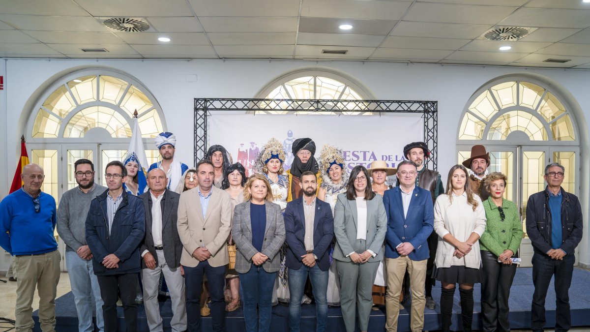 Presentación de la gran fiesta de la historia.