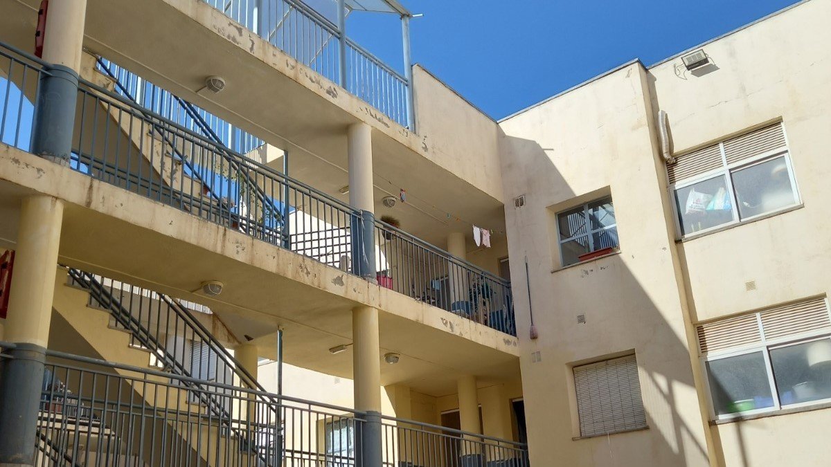 Archivo del bloque de 24 viviendas que será rehabilitado energéticamente.