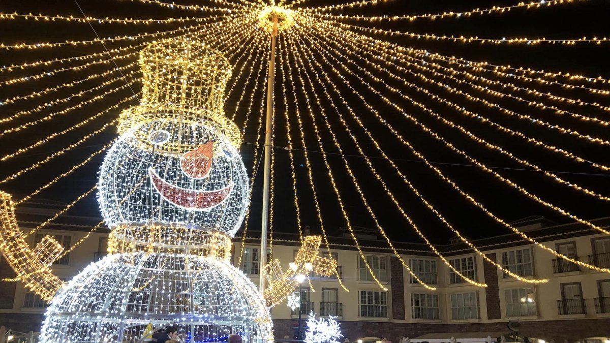 Archivo de la Noche de la Luz huercalense el pasado año.