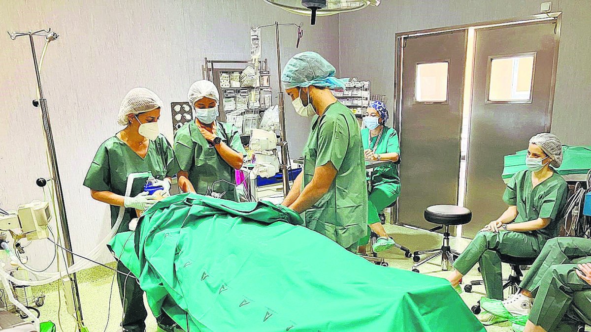 Imagen de archivo de un quirófano.