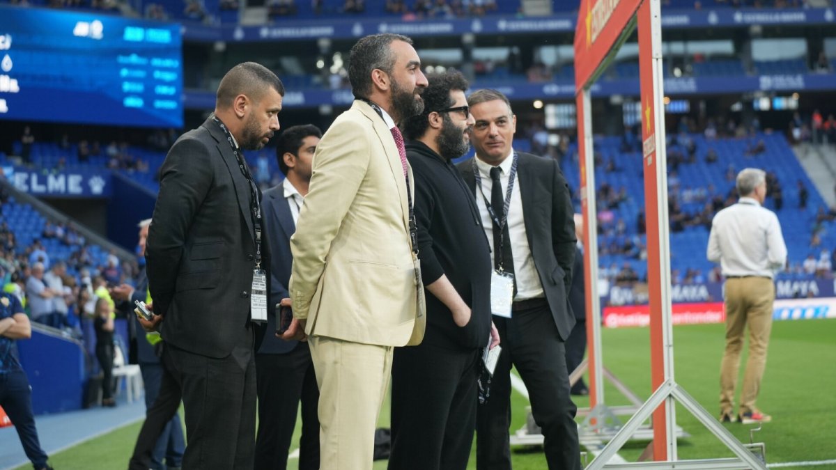 La última vez que se vieron juntos en España Turki, El Assy y Joâo.