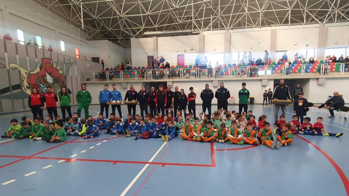 Los protagonistas de la primera concentración.