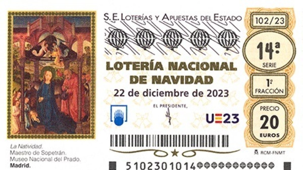 Imagen de recurso de un décimo.