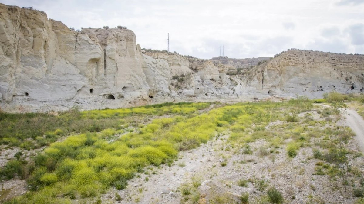 El yacimiento de El Argar, en el municipio de Antas.