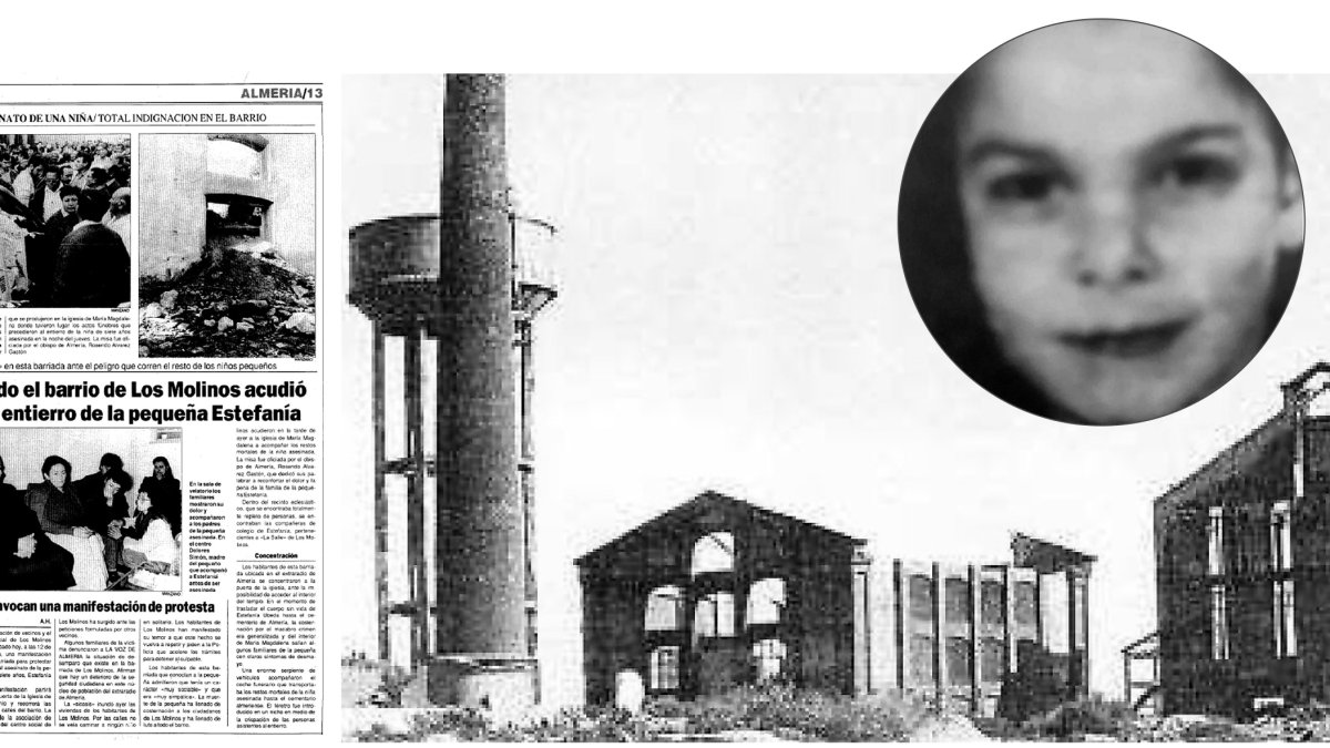 Información publicada por LA VOZ tras conocer el terrible suceso. A la derecha, imagen de la niña y del supuesto lugar de los hechos.