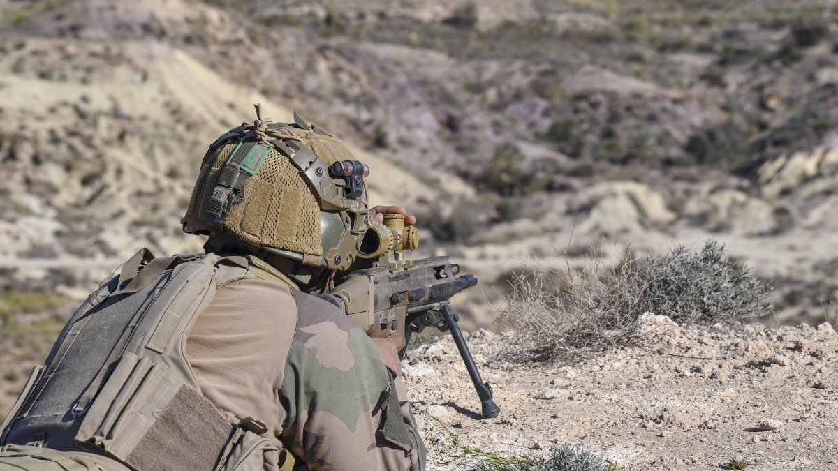 La Legion durante el ejercicio Iberian Legion.
