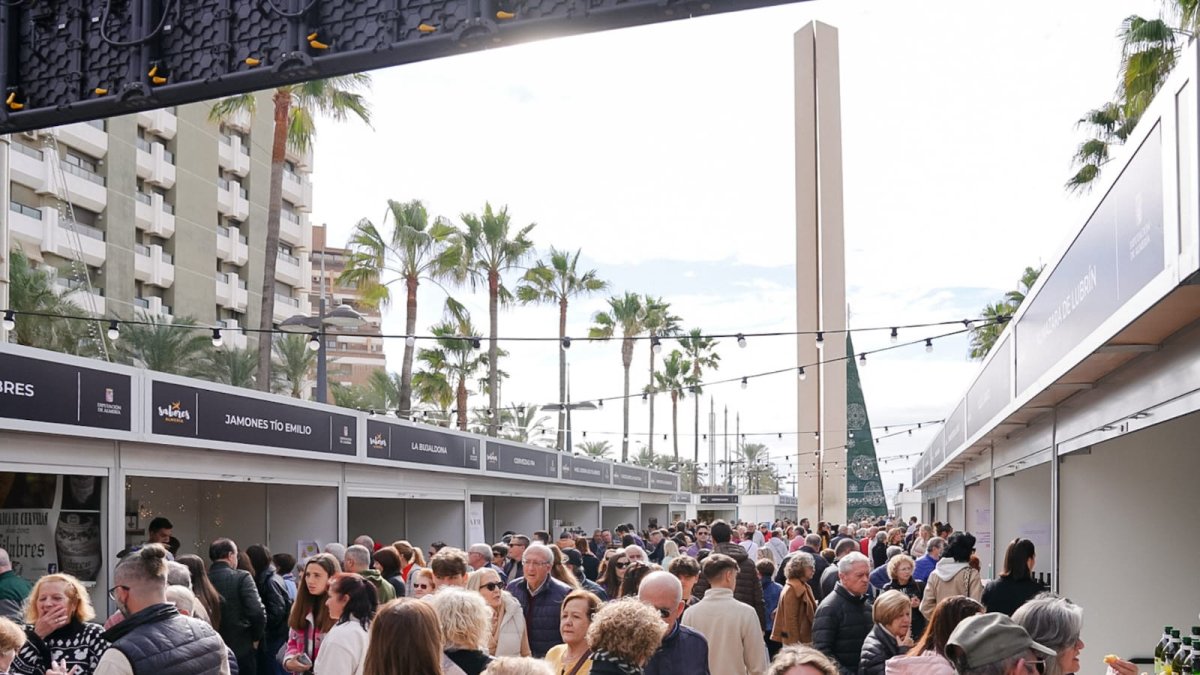 Gran afluencia de público en la X Feria de Sabores Almería.