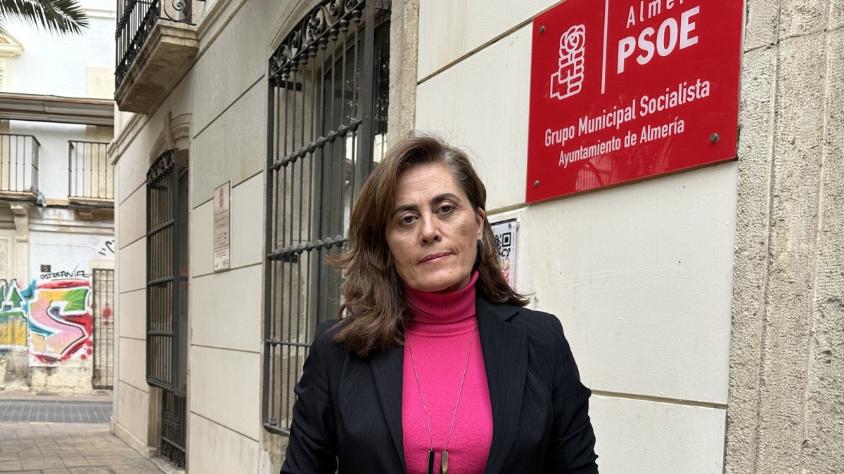 Carmen Aguilar, concejala del PSOE en el Ayuntamiento de Almería.