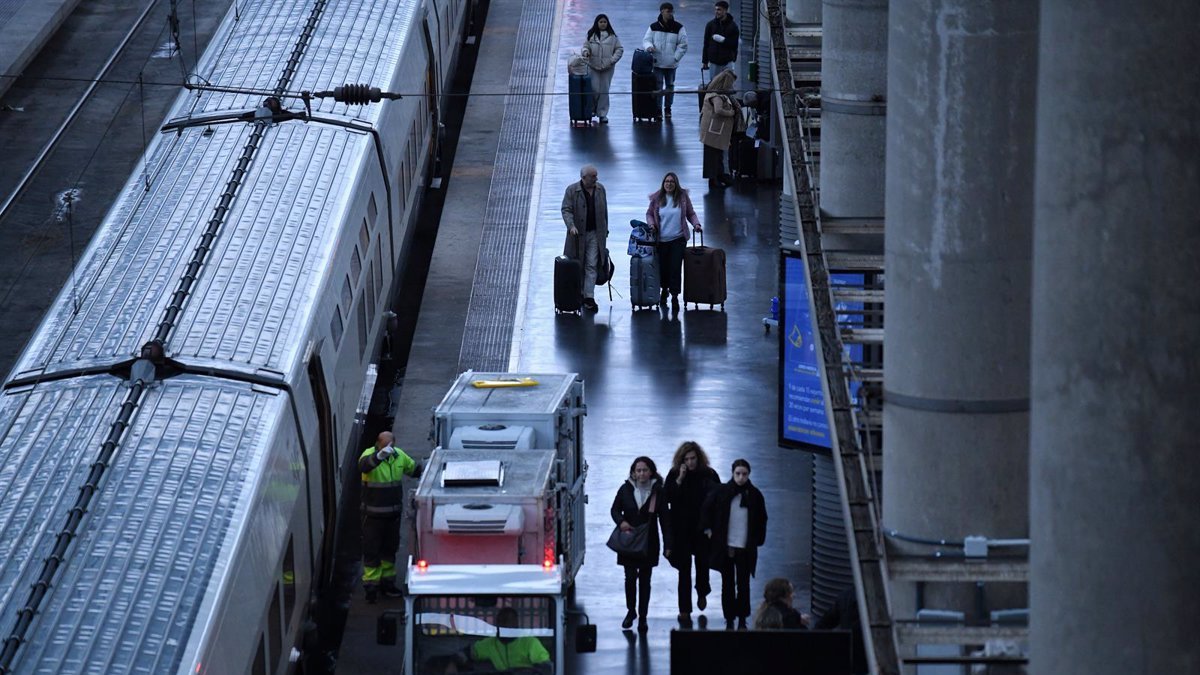 Vuelve a normalidad a los trenes.