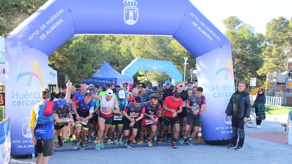 La salida de la Iberus Trail.