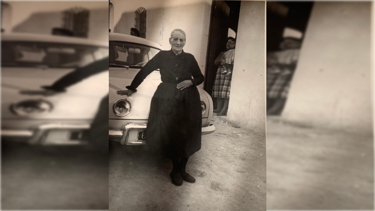 María Rodríguez Ros, abuela del fútbol.