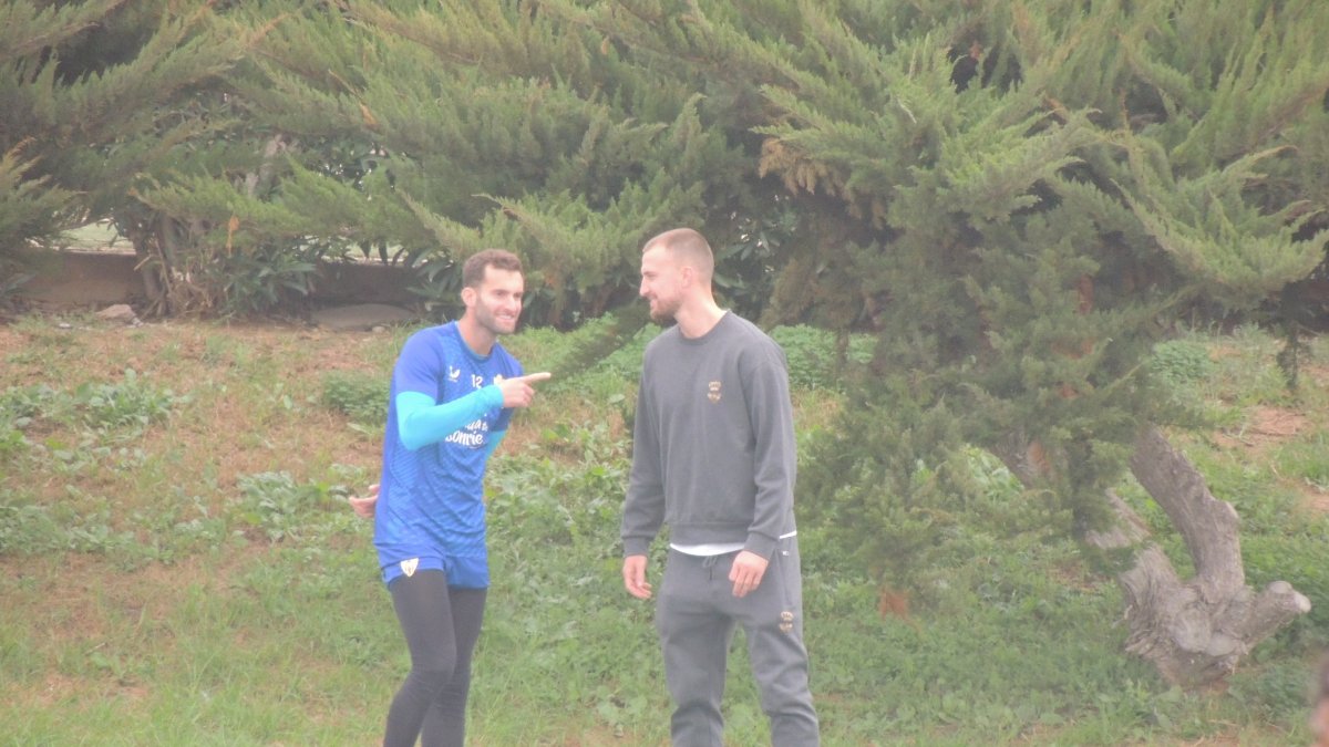 Leo Baptistao y Rodrigo Ely son muy amigos.