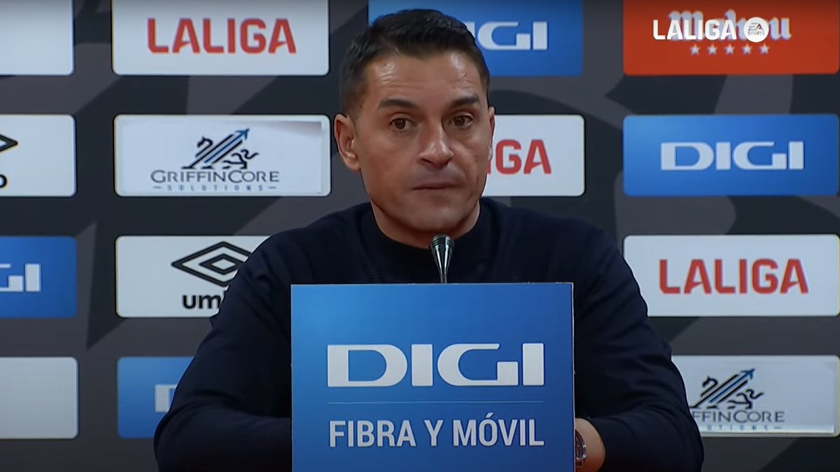 Francisco en sala de prensa analizando qué ocurrió en el Rayo Vallecano 0-0 Celta.