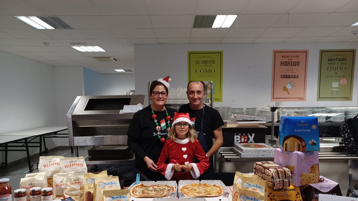 Uno de los puestos de la Christmas Fayre 2022.