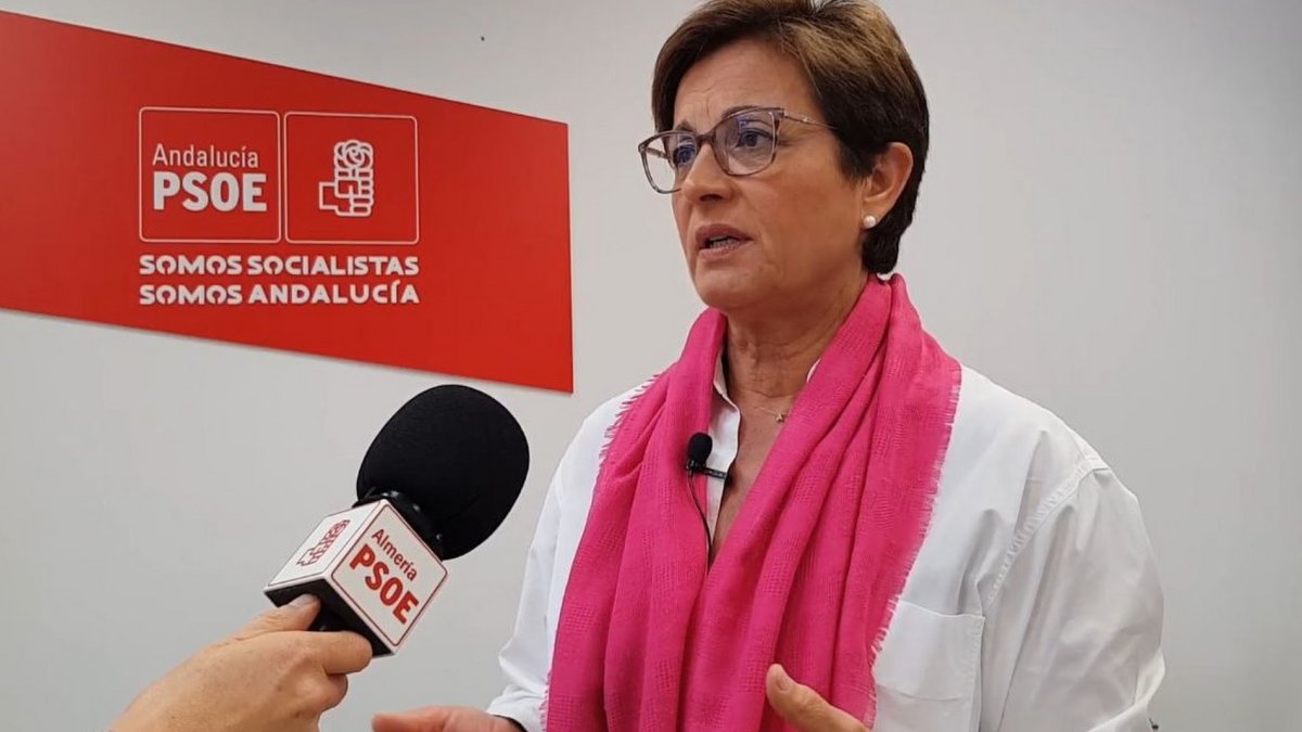 Adriana Valverde, portavoz del PSOE en el Ayuntamiento de Almería.