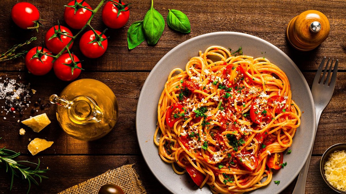 Noodles para almorzar.