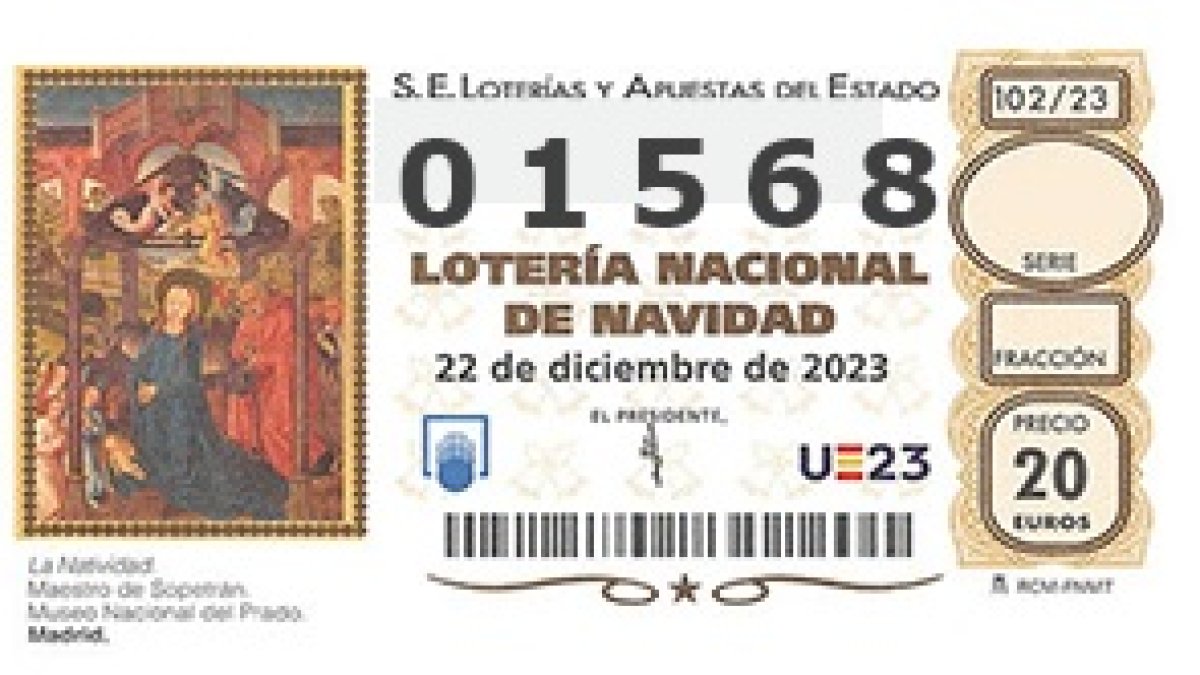 Un número muy repartido.