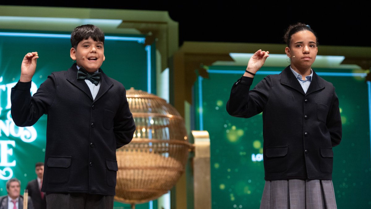 Niños de San Ildefonso.