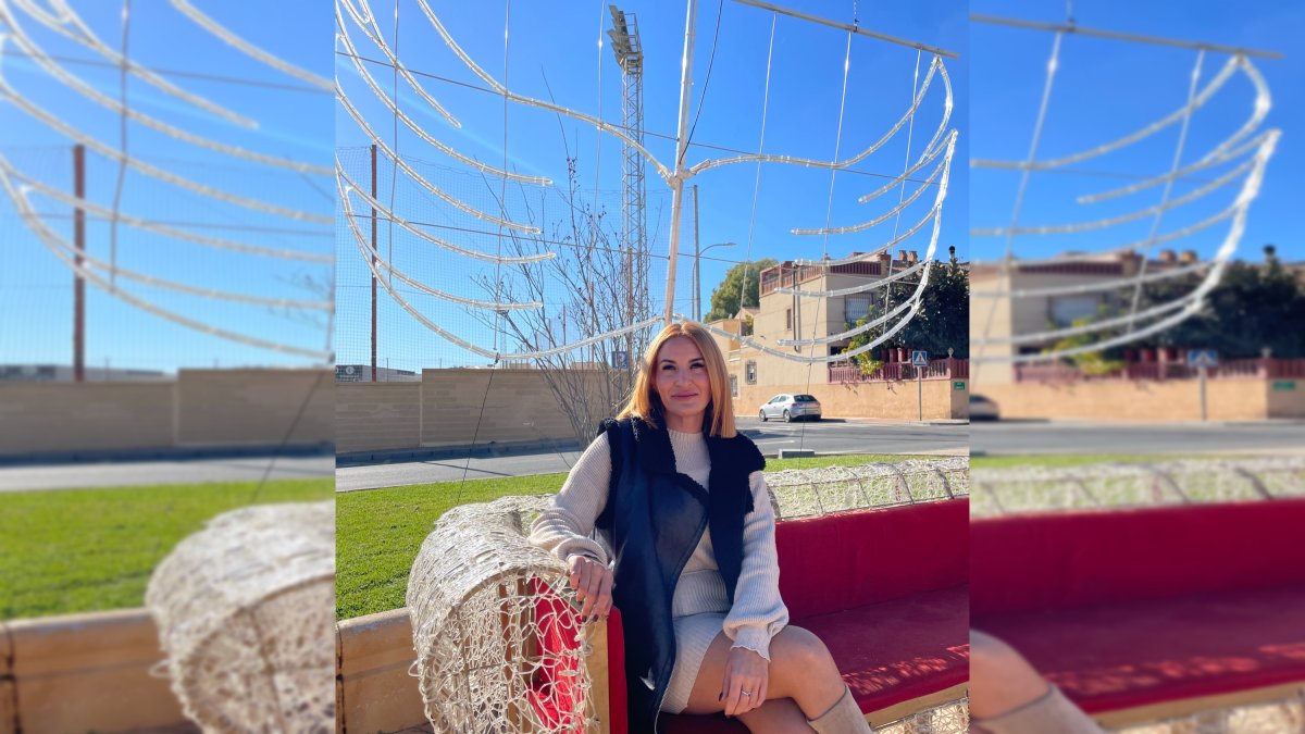 Mayka Mata en el sofá más “instagrameable\