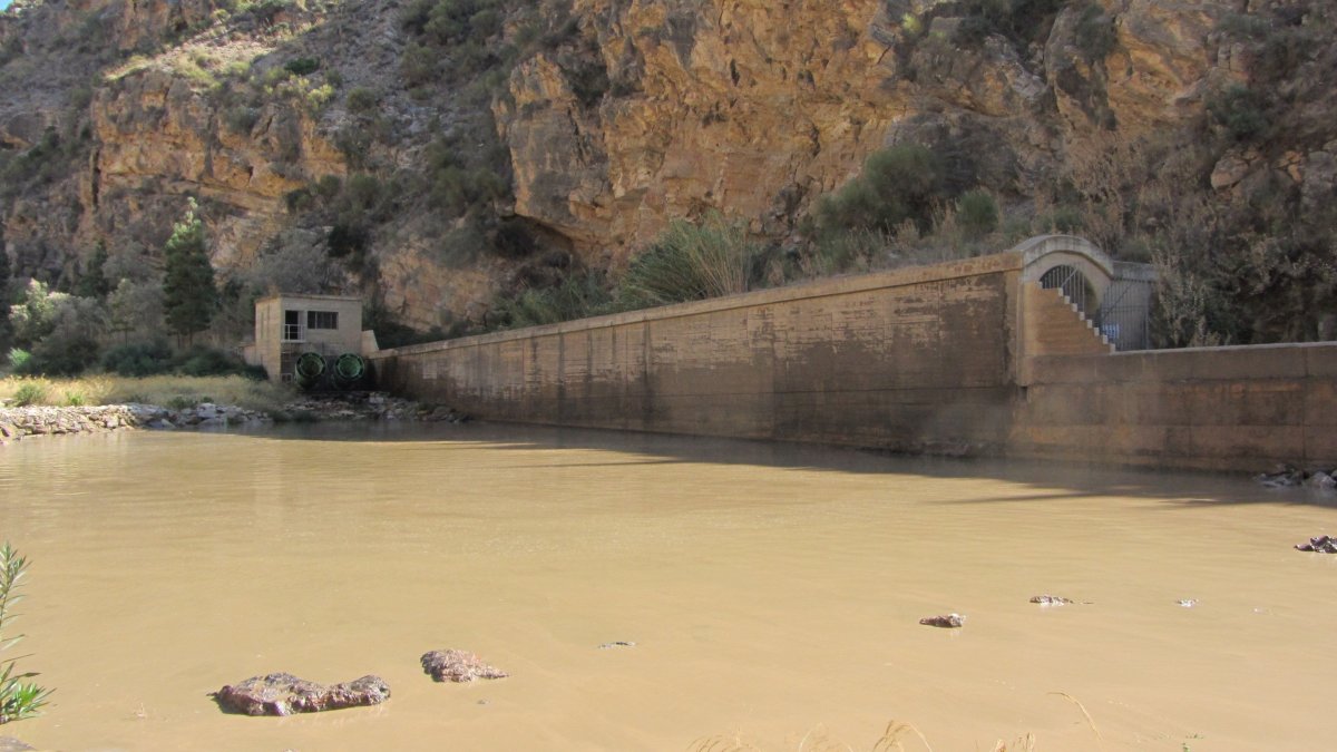 Benínar es en la actualidad el pantano con menos volumen de agua embalsada de todos los de Andalucía.