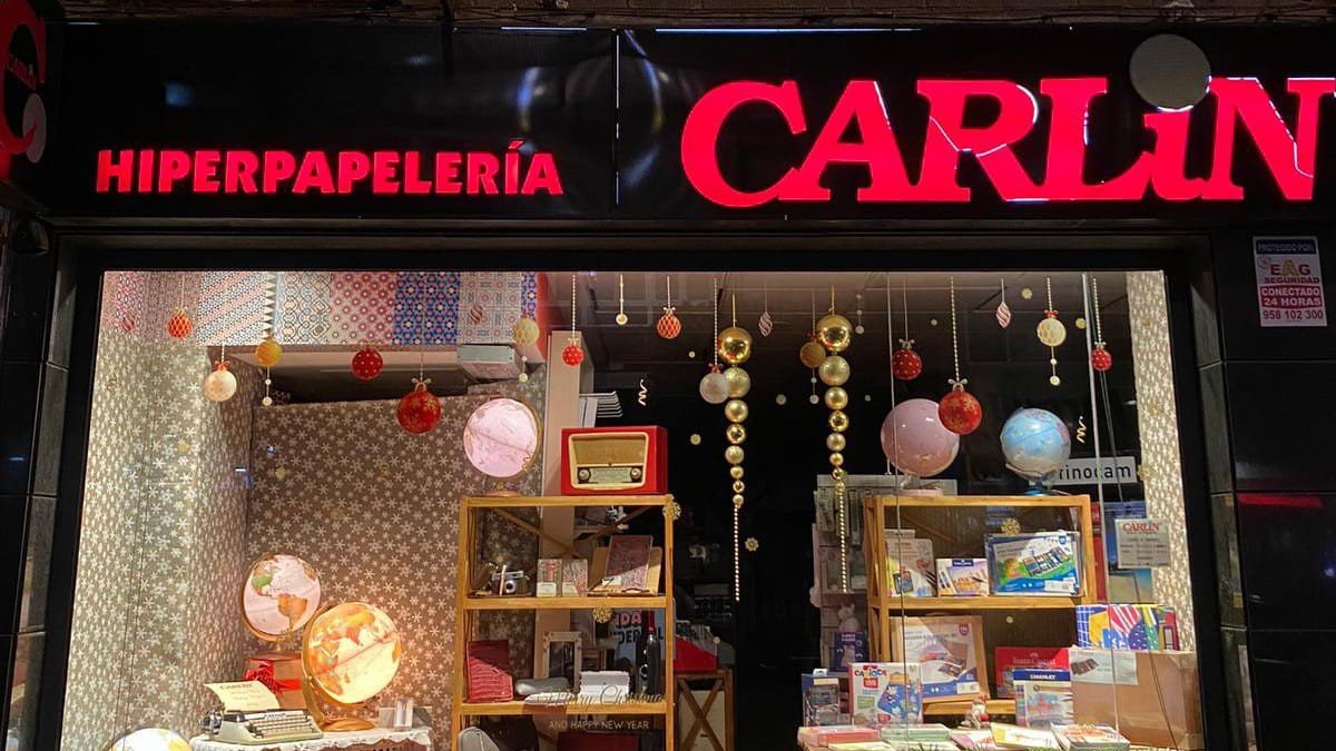 Papelería Carlin en Almería.