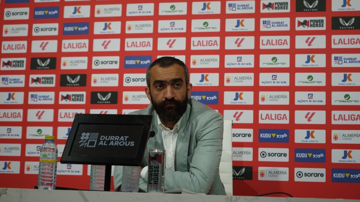 Mohamed El Assy, consejero delegado y director general del Almería.