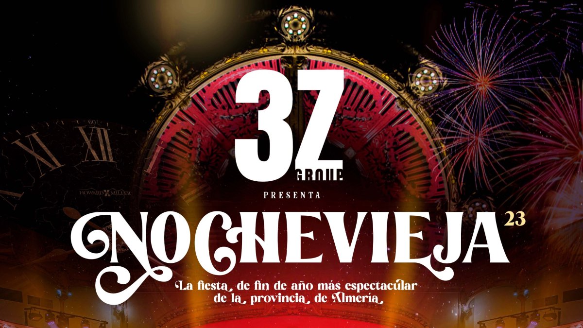 Nochevieja en el Teatro Cervantes.